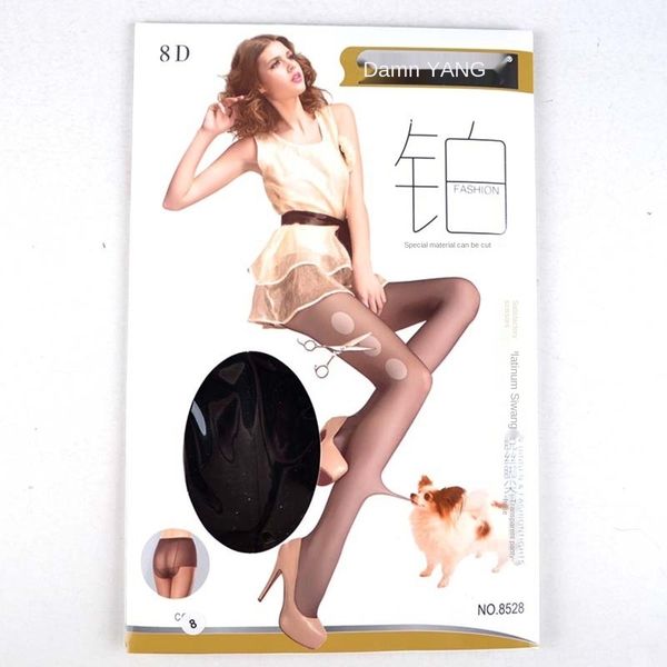 

uzgnd 2020 шелковые колготки тонкие колготки stockingsunderwear 8d свободный крой чулки анти крюк шелковые дамские чулки wii срезанные труси, Black