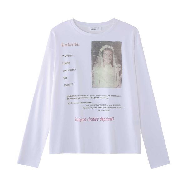 

erd's melancholy rich second generation virgin t-shirt, Black