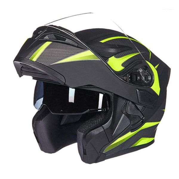

professional double lens motorcycle helmets full protection abs motorbike helmet1