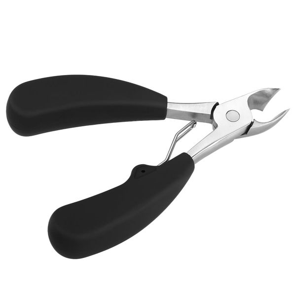 

professional stainless steel nail nipper cuticle fingernail & toenail manicure tool, Silver