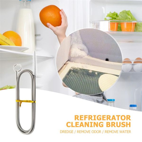 

hole cleaning long rod brush refrigerator dredging brush practical wine cabinets for household kitchen helping decor