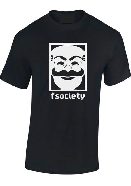 

дизайнеры балахон mr robot quotf общество maskquot e corp взлом мужчин детские футболки толстовка