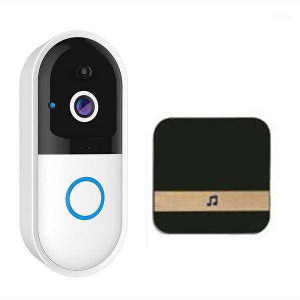 

170 degree wide angle wireless two way intercom wifi doorbell motion detection video door phone1