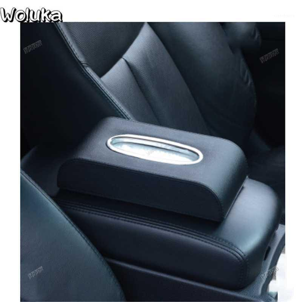 

automotive tissue box seat - simple fashion car napkin box leather automotive interior accessories cd50 q061
