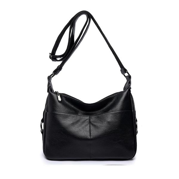 

роскошь высокое качество женщины pu кожа сумка crossbody женская tote hobos messenger сумка сумки сумка сплошная кожа сумка messenger sqcql, Black;red