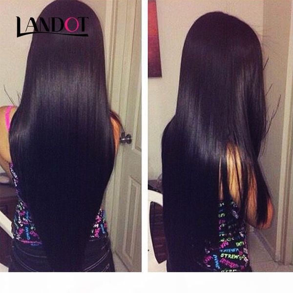 

virgin brazilian peruvian malaysian straight human hair weave bundles natural color indian cambodian brazillian mink hair extensions dyeable, Black