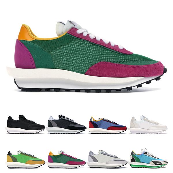 

ale running shoes for men fashion waffle white nylon black blue multi summit green multi pink womens men sport sneaker trainer outdoor
