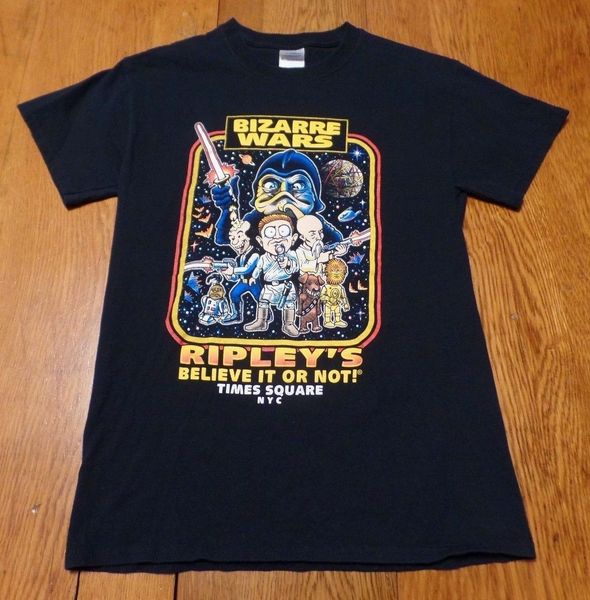 

#3343-7 bizarre wars ripley believe it or not times square nyc t-shirt teen-s sport hooded sweatshirt hoodie