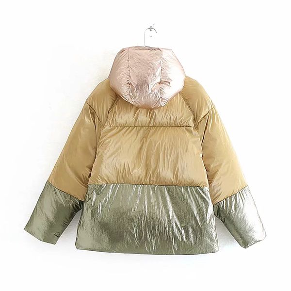 

casual women winter mode 2019 for oversize jas outrunner patchwork parka female invierno hooded mujaher abrigos yell fclpq, Black