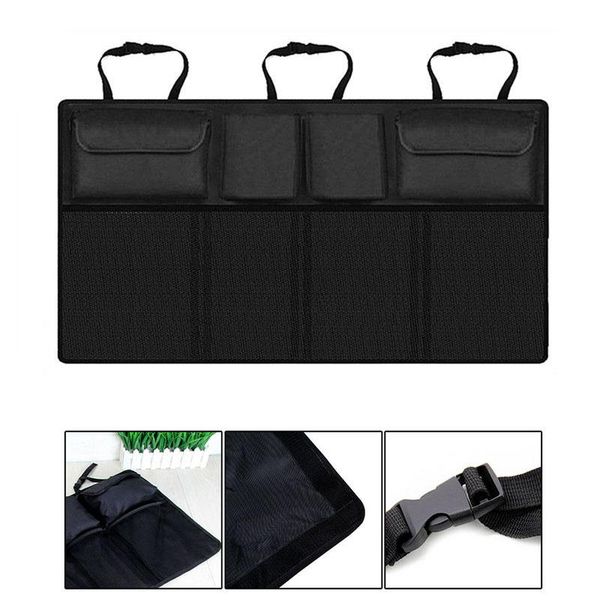 

car organizer trunk adjustable backseat storage bag net oxford automobile seat back organizers interior accessories supplies