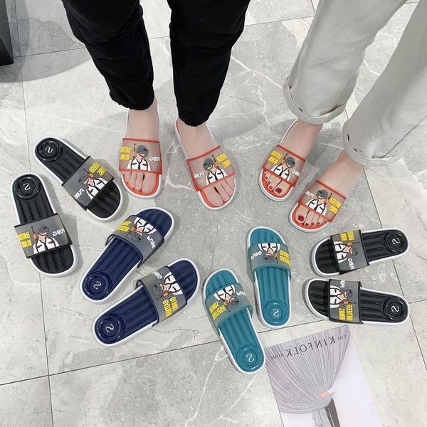 

women shoes women 2020 xia xin couple cute cartoon indoor antiskid bath soft bottom