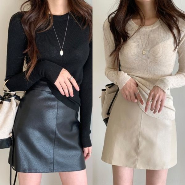 

ueea0 new autumn pullover ice silk foreign sweater thin style women's pullover knitwearknitwear knitwear early autumn winter early styl, White;black