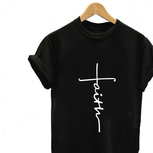 

faith decal christian decal religious decal faith etsy new shirt women thin section shein harajuku female aesthetic blouse women, White