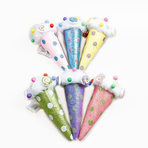 

foam house 1 candy piece christmas ornaments diy xmas tree decor ice cream cake popcorn hanging pendants party supplies