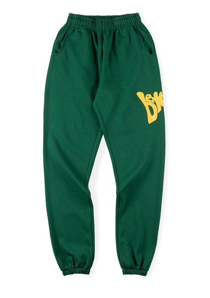 

puff printing pants sweatpants men women 11 heavy fabric pant joggers drawstring trousers, Black