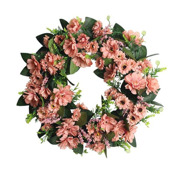 

new design cute simulation valentine's day wreath decoration venue layout props wreath door knocker pendant home decoration