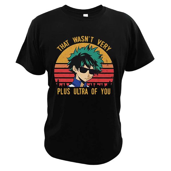 

my hero academia izuku midoriya that wasn't very plus ultra of you japanese superhero ga digital print hooded sweatshirt hoodie men t s