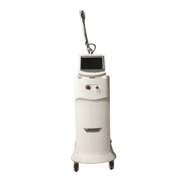 

60watts power 10600nm vaginal tightening fractional co2 laser cutter marking articulated arm scar acne treatment fractional rf machine, Black