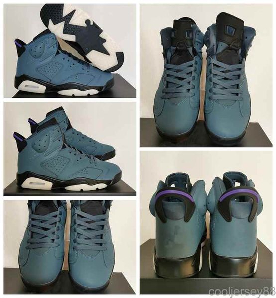 

2020 new jumpman 6 men basketball shoes 6s navy blue purple mens trainer des chaussures outdoor sport sneakers zapatos
