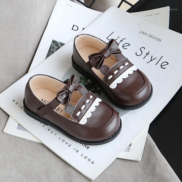 

girls shoes 2020 autumn korean version children' kids british-style casual shoes western style little girl stage flats1, Black;grey
