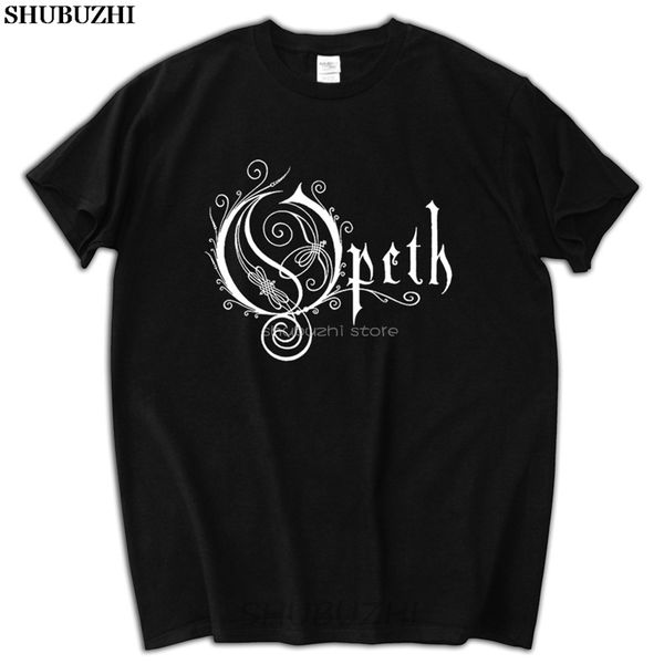 

sport male funny present new opeth shubuzhi brand cotton blend short sleeves black t-shirt custom print casual o-neck tee sbz5186