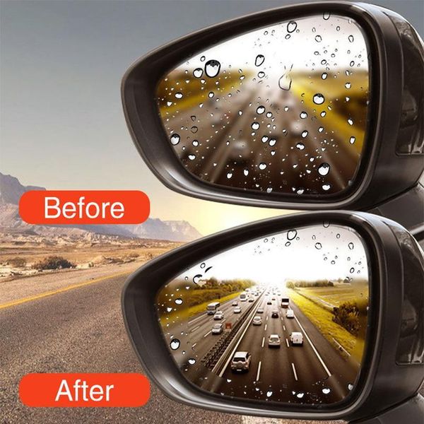 

car rearview mirror protective film anti fog rain window clear rainproof rear view mirror protective soft film acc jllqjr