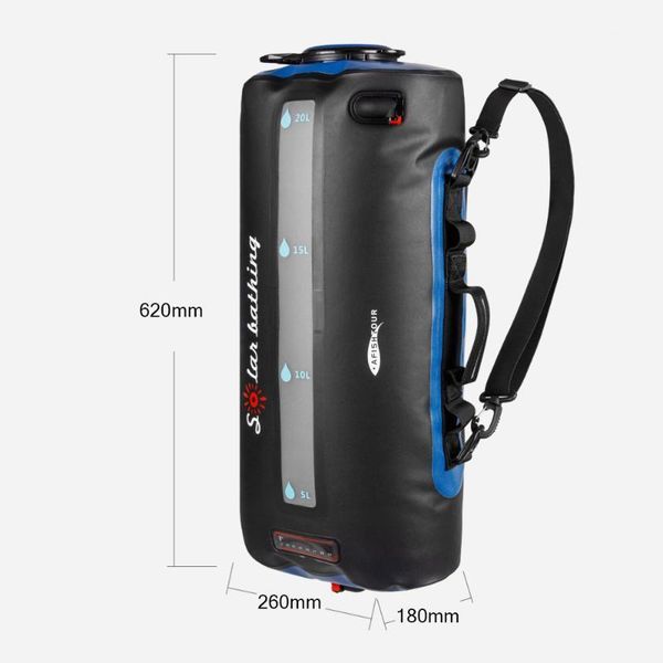 

outdoor bags portable shower bag camping bath water solar heating equipment1