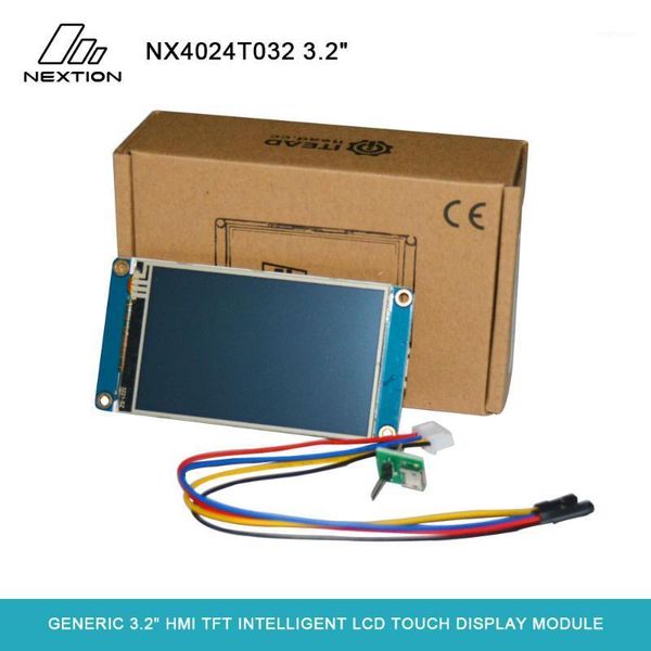 

nextion nx4024t032 - generic 3.2" hmi tft intelligent lcd applied to iot or consumer electronics field touch display module1