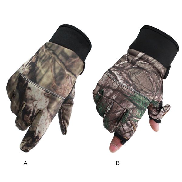 

camouflage motorcycle full gloves motocross biker cycling riding motorbike protective gear moto finger glove non-slip men, Blue;gray