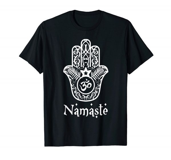 

namaste hand hamsa yoga hinduism vedas ohm t shirt sport hooded sweatshirt hoodie