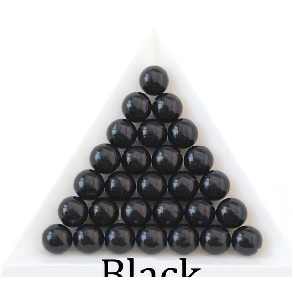 

no hole white black abs imitation pearl loose pearls beads for diy garment clothing shoes beads jewelry making acc sqcbyv