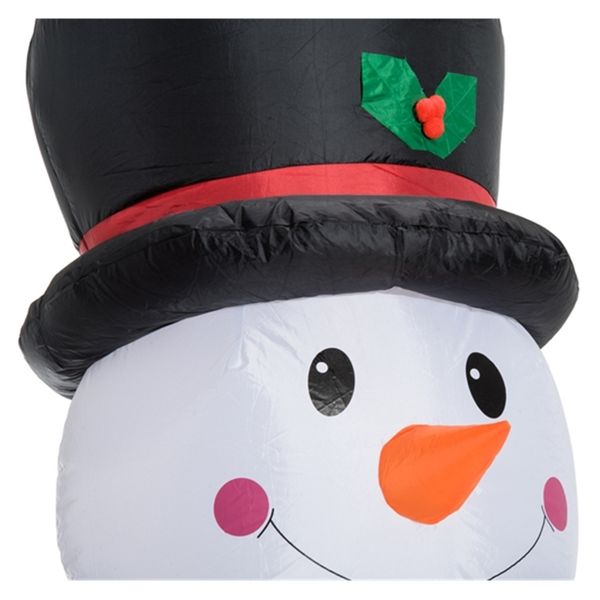 

snowman inflatable xmas large for christmas white decoration