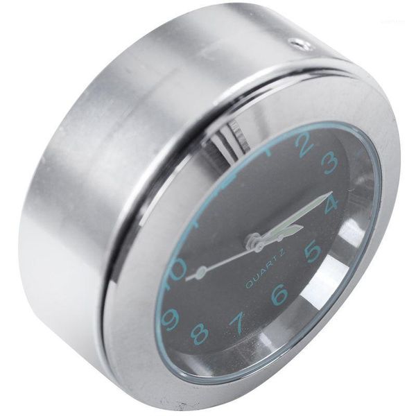 

universal 7/8" 1" waterproof motorcycle motorbike handlebar mount clock black uk1