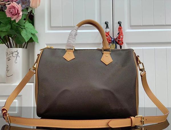 

m41113 speedy bandouliere 25 30 bag duplex printing boston bags shopping bags fashion women pillow shoulder bag cosmetics makeup bag m44602
