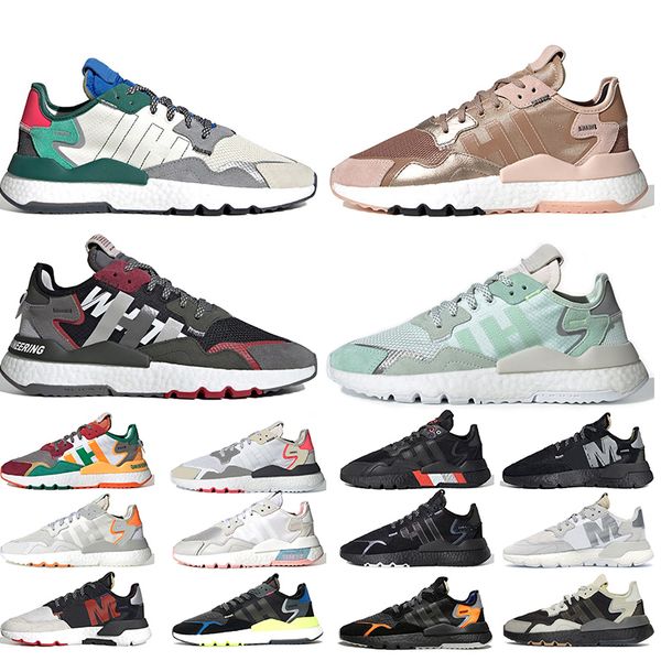 

2020 nite jogger women mens running shoes collegiate green rose gold mountaineering ice mint pink white black ultra sneakers