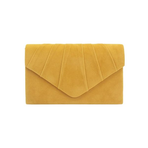 

evening bags elegant graceful envelope clutch bag woman lady girl female pleated drape velvet velour