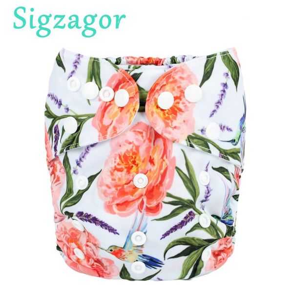 

sigzagor] fox christmas snow baby pocket cloth diaper nappy,reusable,washable,adjustable,holiday,thanksgiving gift