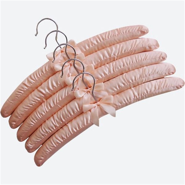 

no trace wrapping cloth clothes hangers silk sponge coat racks household l hangers brace new arrival 2 5sg l1