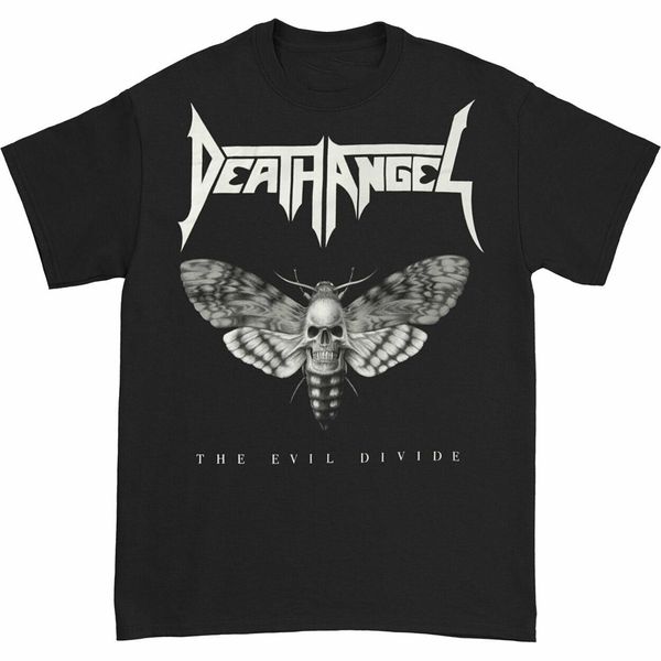 

death angel men's evil divide moth t-shirt medium black 190455305659 present casual tee shirt sport hooded sweatshirt hoodie