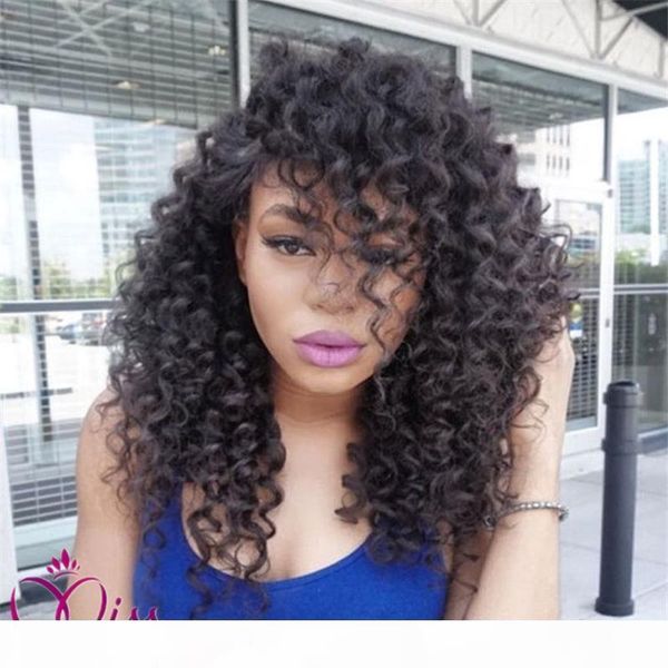 

8a grade full density brazilian human hair wigs full lace wig in natural baby hair hairline lace front wig glueless wig, Black;brown