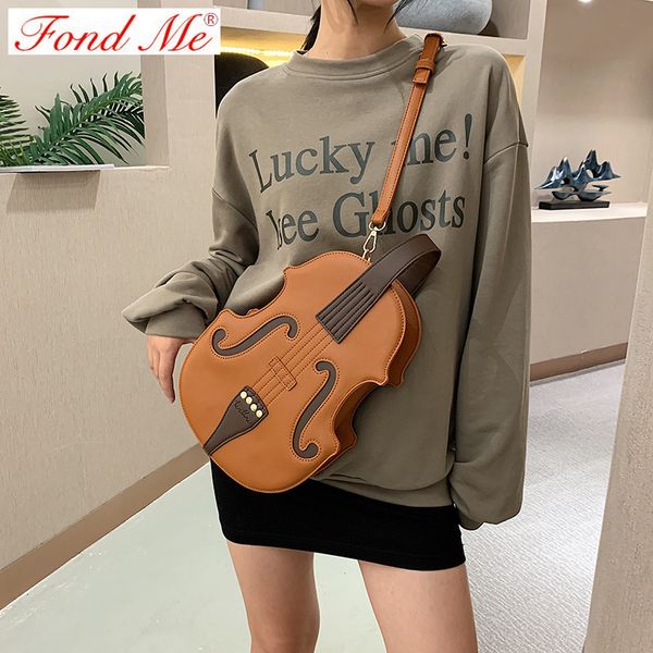 

new unique vintage violin crossbody bag c1223