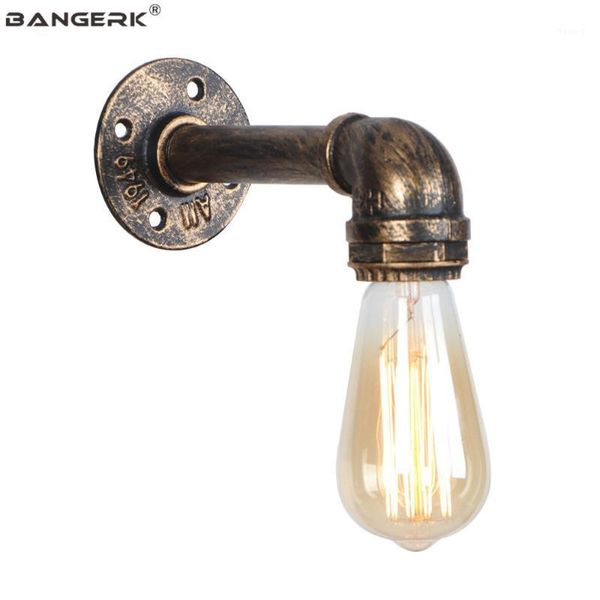 

loft style water pipe lamp industrial vintage wall light led edison decor sconce wall lights indoor lighting fixtures wandlamp1