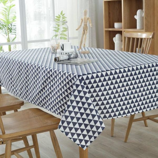 

треугольник printed скатерть country style плед для печати прямоугольник таблица обложка скатерть домашний текстиль домашняя кухня украшение