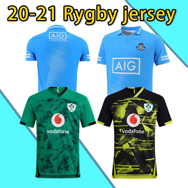 

20 21 ireland rugby jerseys 2020 world cup ireland national team rugby home away jacket high-quality rugby shirt s-5xl, Black;gray