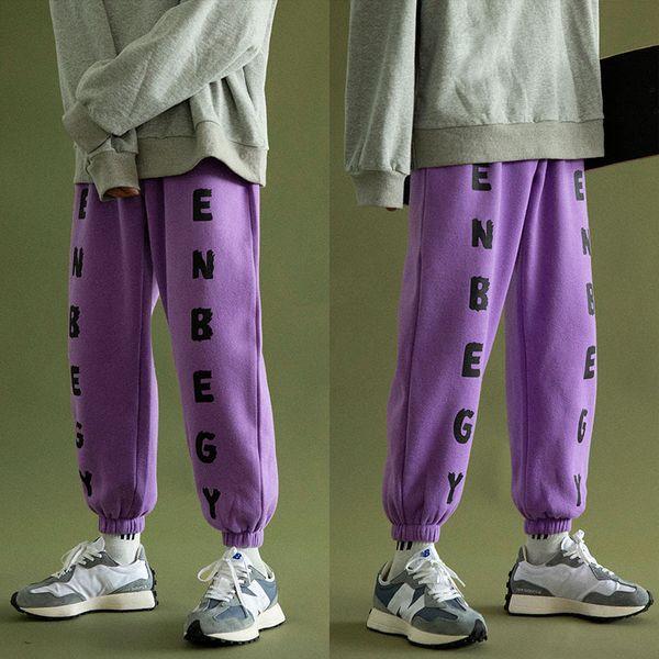 

new 2021 ankle-length black sweatpants streetwear spring autumn hip hop pants men's casual korean oversize joggers trouers 51xw