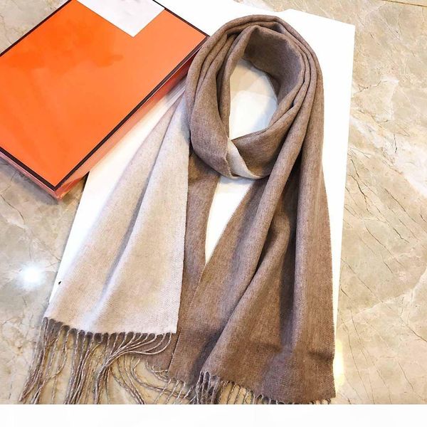 

autumn and winter new oumeifeng gift scarf women pure color warm shawl dual purpose manufacturers wholesale, Blue;gray
