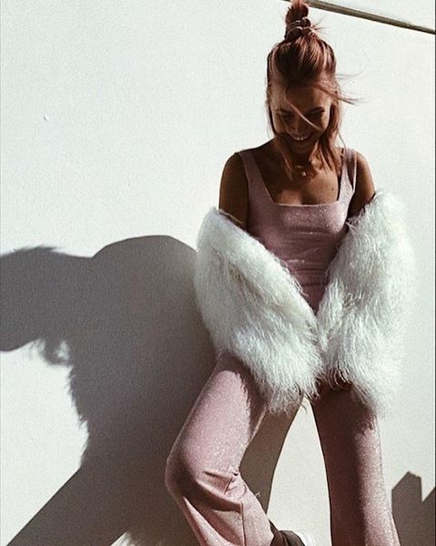 

women's fur & faux winter thick warm white coat elegant celebrity ngiht club fashion christmas holiday party short fur1, Black