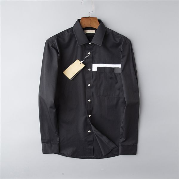 

white mens bamboo fiber shirts casual slim fit button up dress shirts men solid soical shirt with pocket formal business camisas, White;black