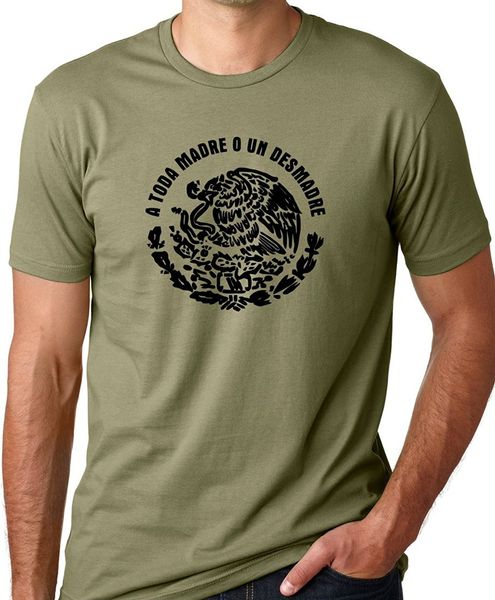 

new summer cool tee shirt a toda madre o un desmadre funny mexican t-shirt spanish humor tee t-shirt sport hooded sweatshirt hoodie