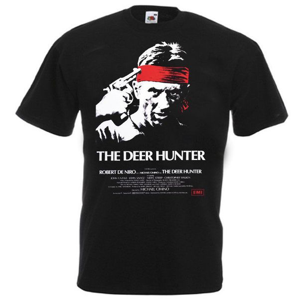 

the deer hunter movie poster t shirt black all sizes hip hop clothing short sleeve t-shirt tee sport hooded sweatshirt hoodie